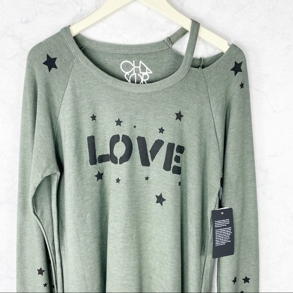 [Chaser] Love Stars Cozy Knit Vented Pullover - Picture 5 of 6